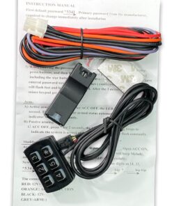 Alternative view of Universal Vehicle Immobilizer Code - Passcode, (Theft prevention system) Password immobilizer, Automatic Engine lock anti-theft
